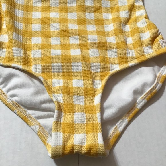 Art Class Girls Sz 6/6x One Pc Gingham Swimsuit - Picture 6 of 8